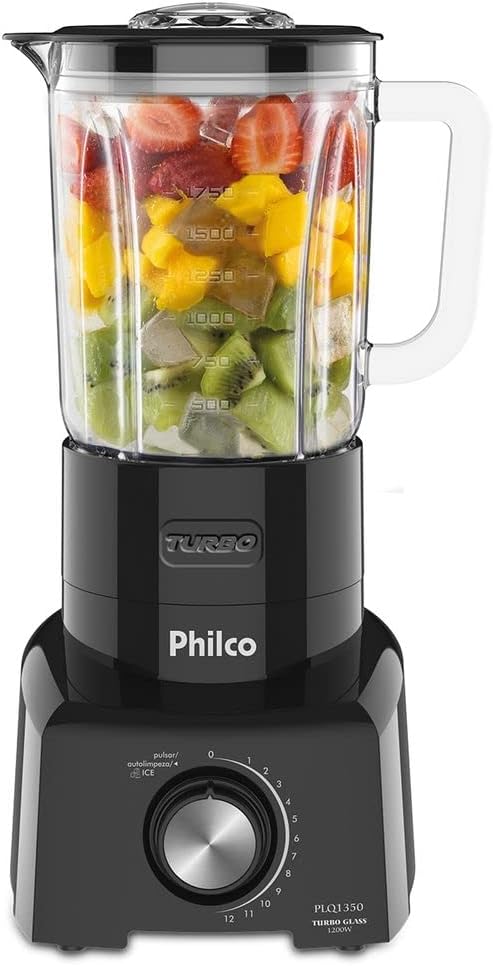 Liquidificador Philco PLQ1350 Turbo Glass