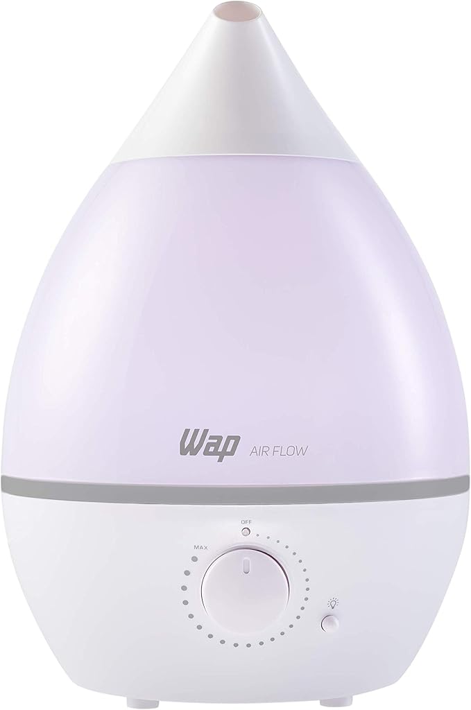 WAP Umidificador de Ar AIR FLOW com Luminária e Difusor de Aromas, 4 Litros, Autonomia de até 12 horas, 20W Bivolt