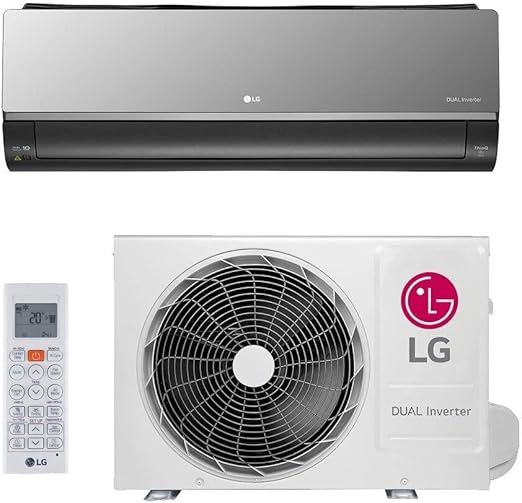 Ar Condicionado Hi Wall Inverter LG Dual Voice Artcool 12.000 Btus Quente e Frio 220V R-32