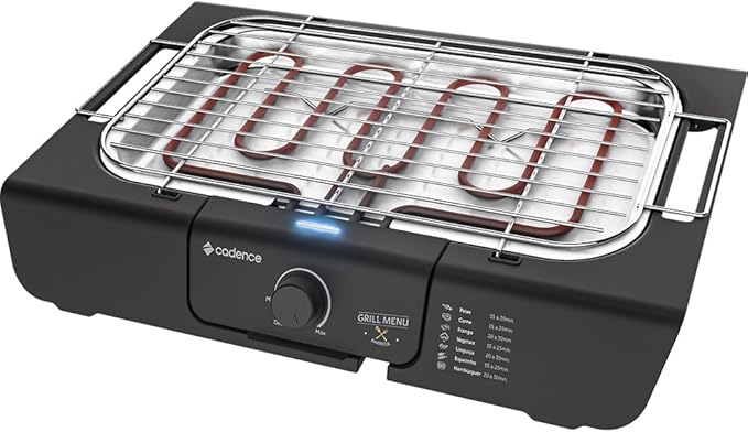 Churrasqueira Elétrica Cadence Grill Menu - 220V