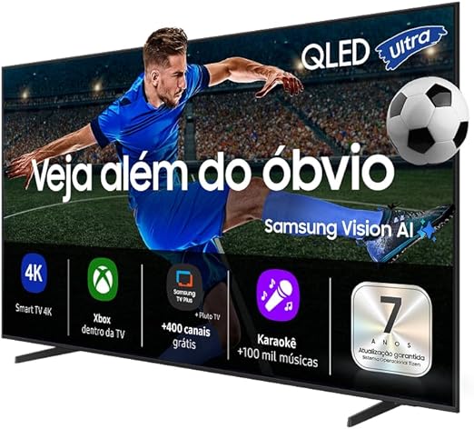 Samsung Vision AI TV 55" QLED ULTRA 4K QEF1 2025