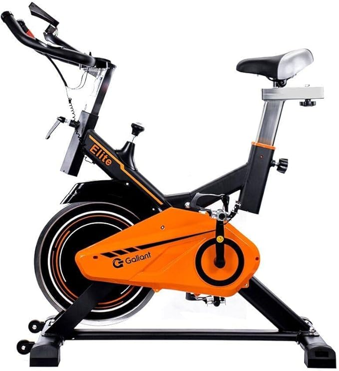 Bicicleta Ergométrica Gallant Elite Spinning Roda de Inércia 13kg até 110kg Mecânica Gsb13hbta-pt