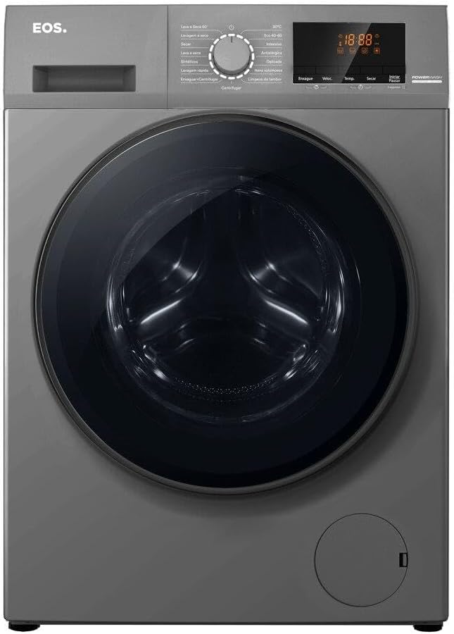 Lava e Seca Eos 10,1kg Power Wash Titanium Elr2107lst