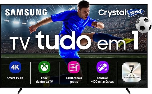 Samsung Smart TV 43" Crystal UHD 4K U8100F 2025