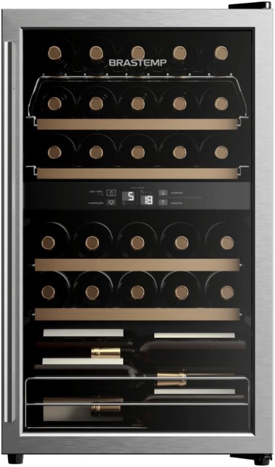 Adega Brastemp Dual Zone 33 Garrafas - BZB33BE