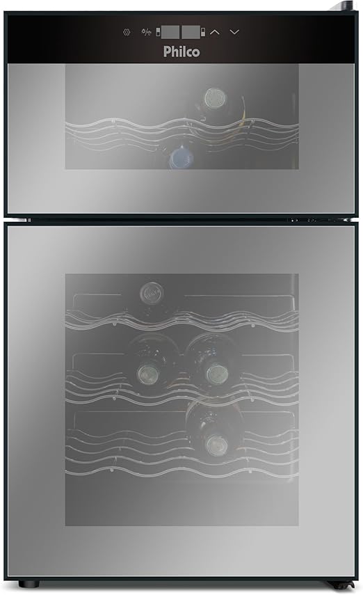 Adega Philco 69L PAD24DZ Display Digital 24 Garrafas Bivolt