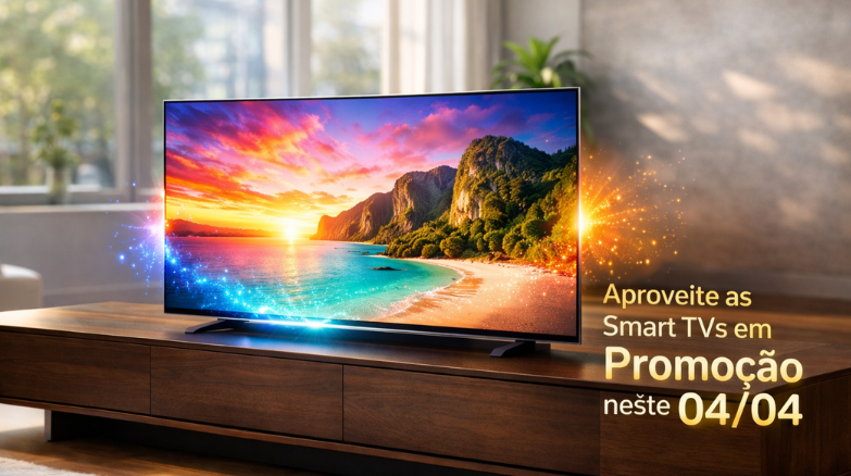 As 7 Melhores Smart TVs em Promoção neste 04/04