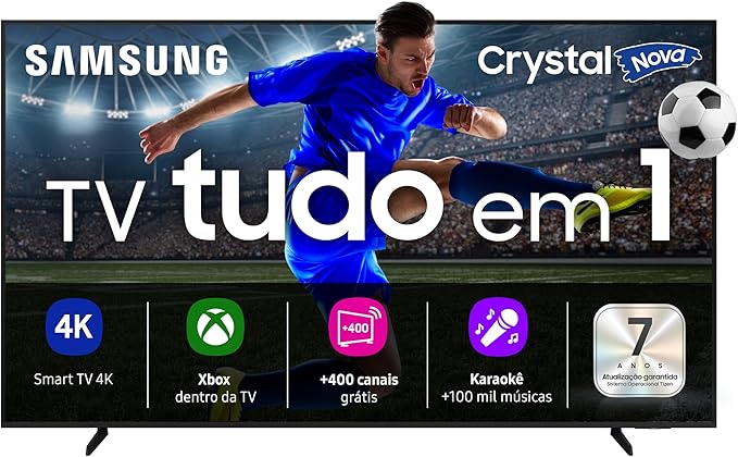Samsung Smart TV 65 Crystal UHD 4K U8100F 2025