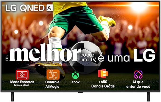 Smart TV 4K 65 LG QNED 65QNED80