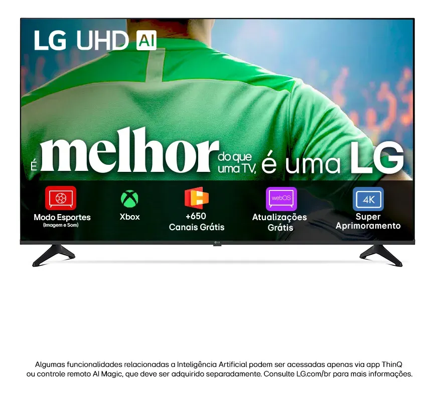 LG UHD AI UA75 4K webOS 25