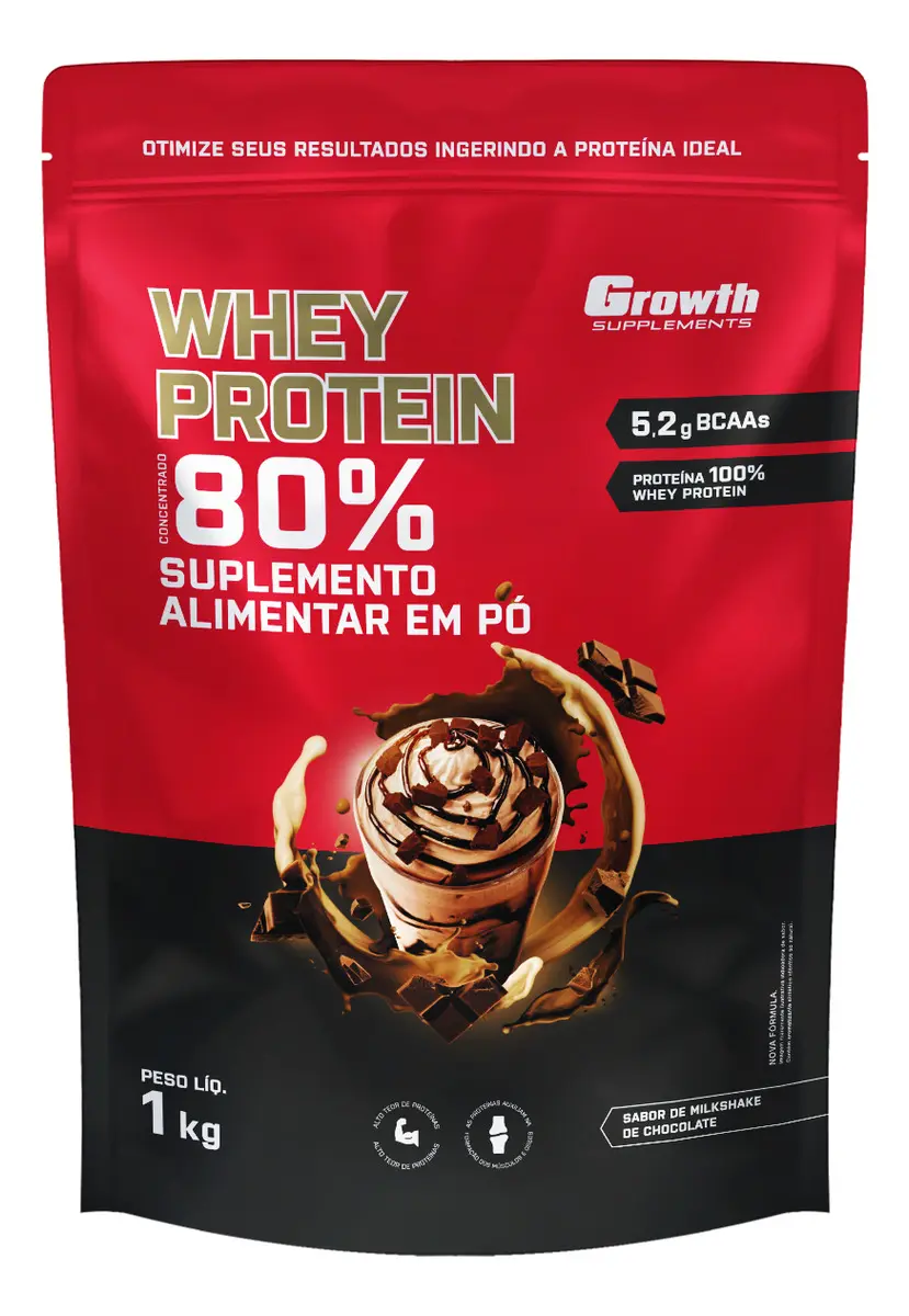 Whey Concentrado Growth 1kg