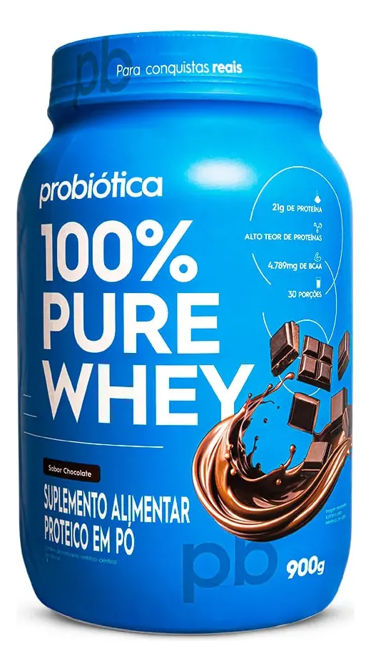 Probiótica 100% Pure Whey Chocolate