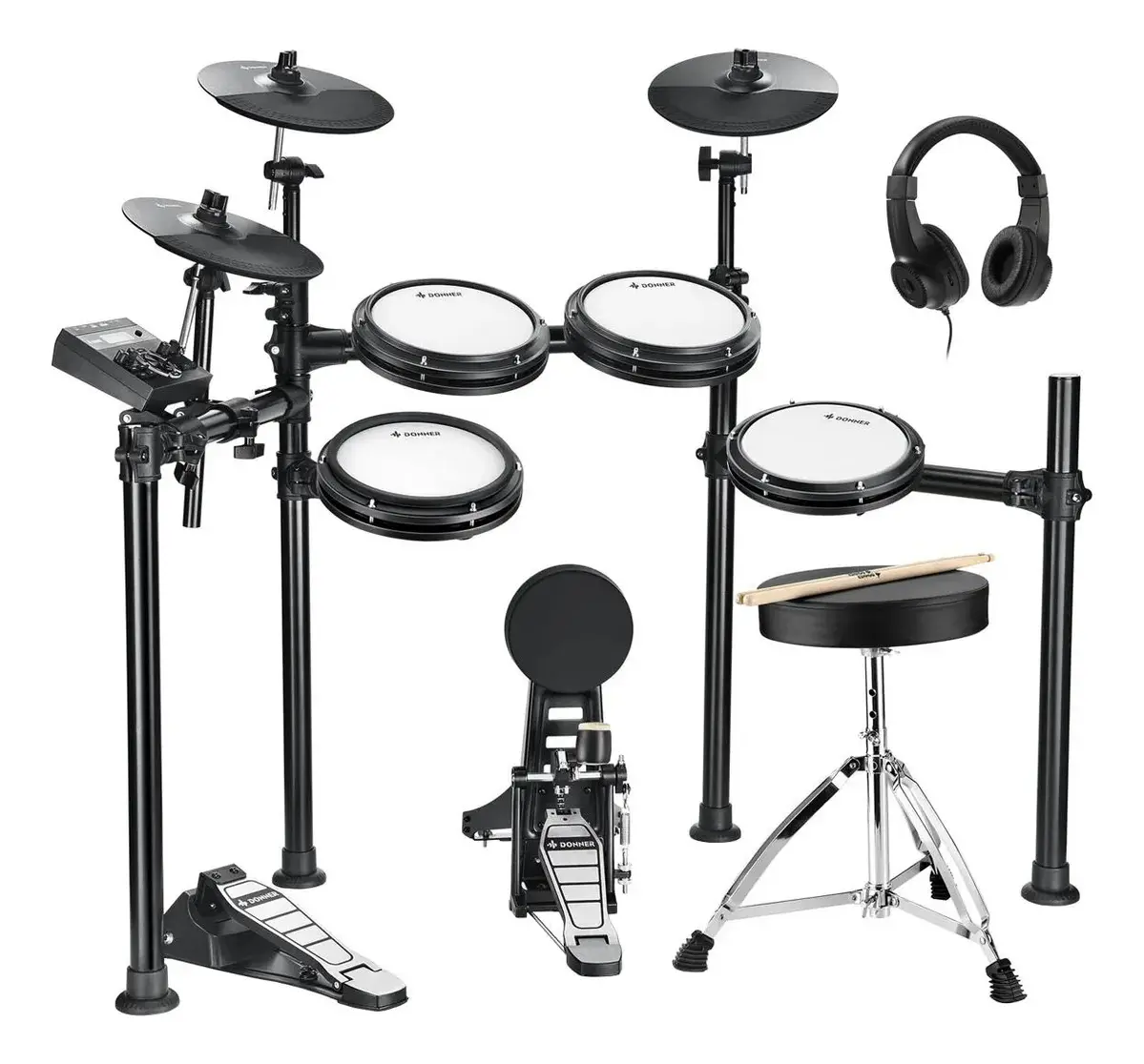 Bateria Eletrônica Donner DED-200