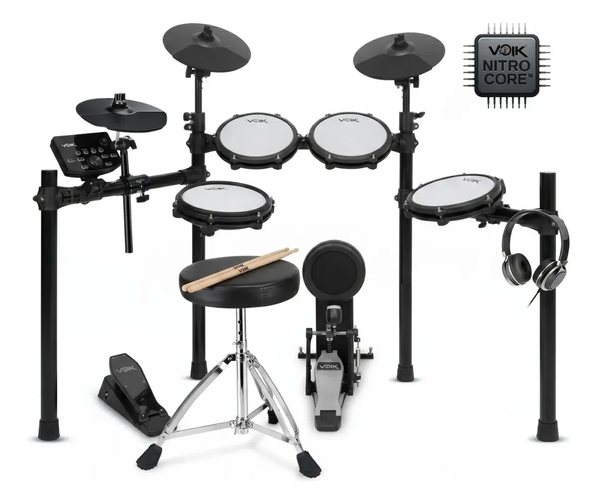 Bateria Eletrônica Matefet HE213
