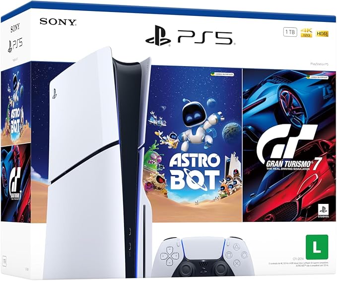 PlayStation 5 Slim com Leitor de Disco