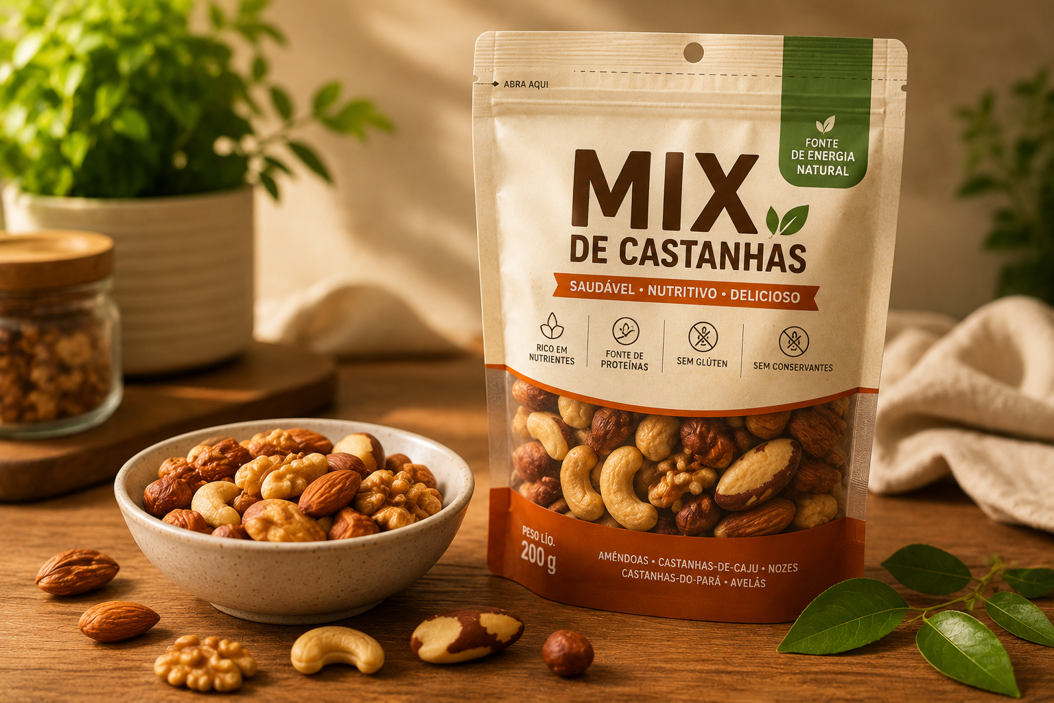 Qual Mix de Castanhas é o Seu?