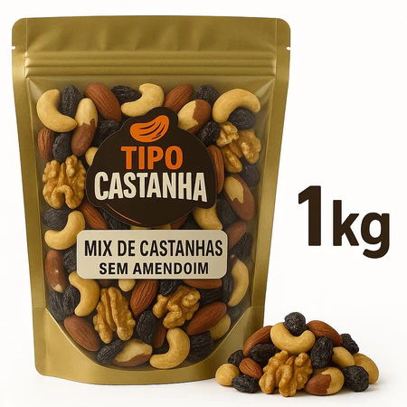 Mix de Nuts Sem Amendoim