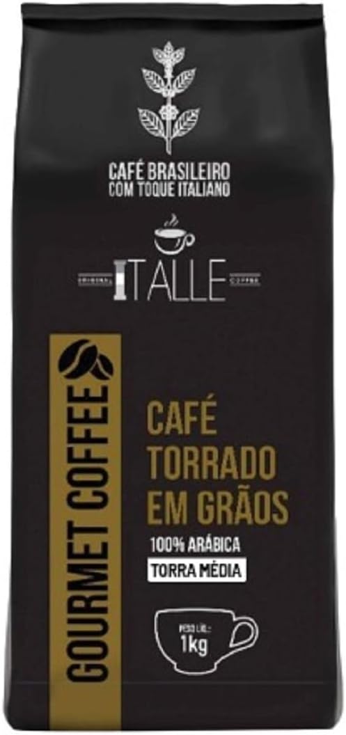 Café Arábica Torrado Expresso Gourmet Italle