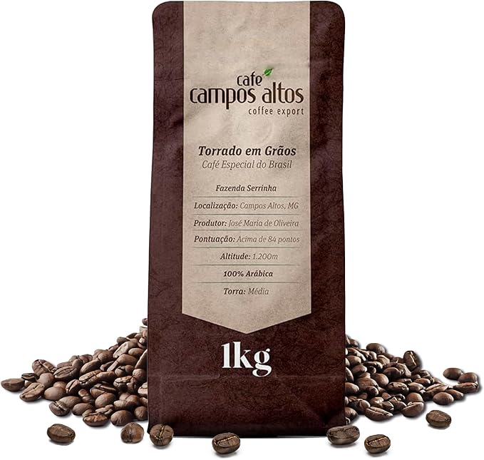 Café Campos Altos Especial em Grão 1kg