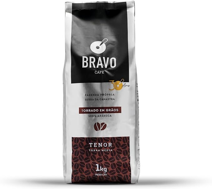 Bravo Café Tenor em Grãos 1kg