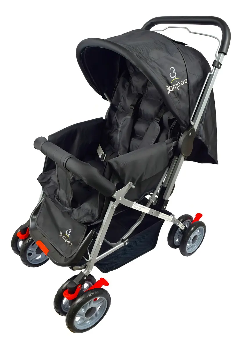 Carrinho de Bebê Bamboo Passeio Reversível